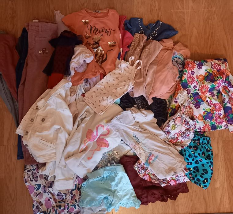 Paka ubrań dziewczęcych rozmiar 116cm Zara H&M Smyk