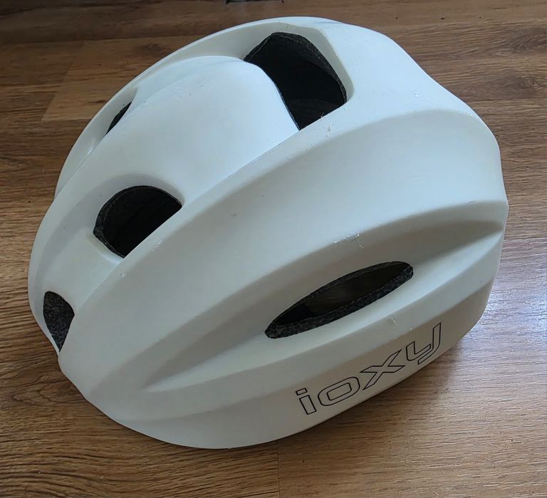 Kask rowery biały
