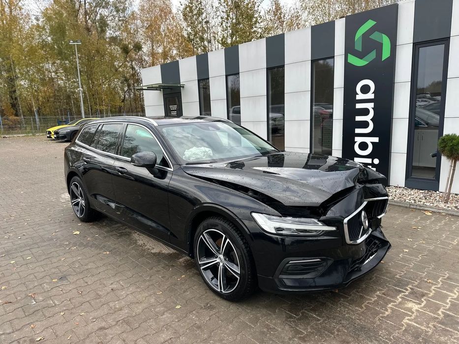 Volvo V60 2.0D 190KM 2019r. D4 auto zarejestrowane i ubezpieczone w Polsce