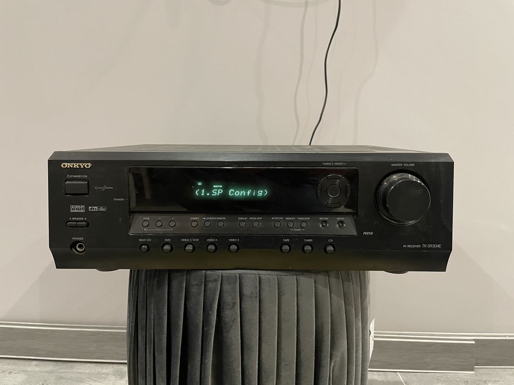 Amplituner Onkyo TX-SR304E Czarny/Cinema/Wys!