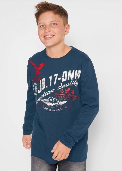 B.P.C chłopięca bluzka z nadrukiem ^140/146