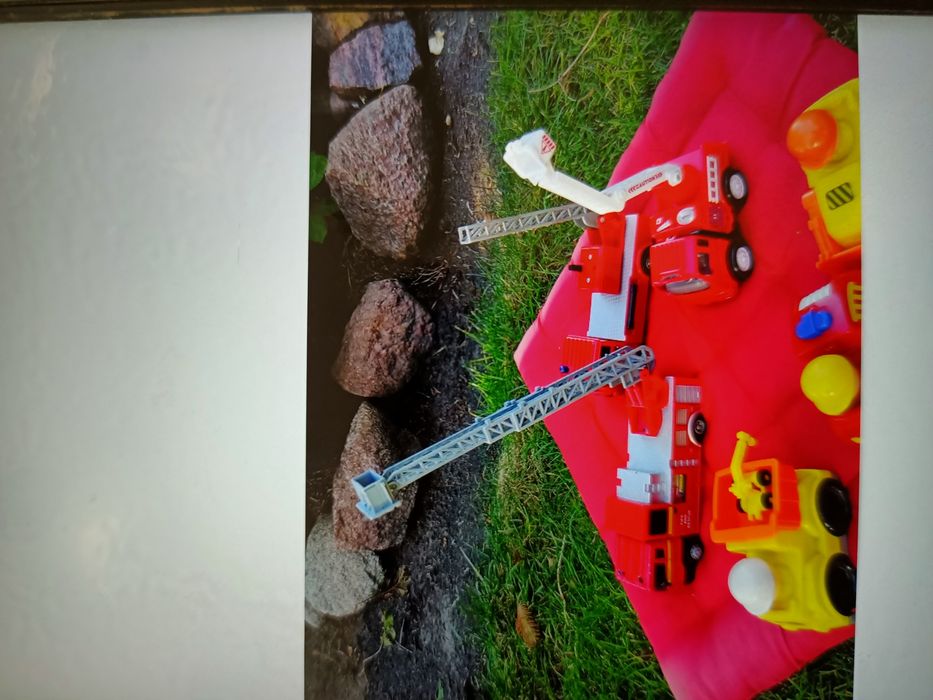 Samochód , wóz strażacki, koparka dla chłopca, dla malucha