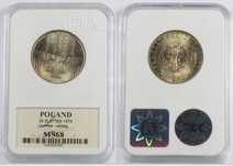 20 zł 1974 Wieżowiec i kłosy Grading MS-68