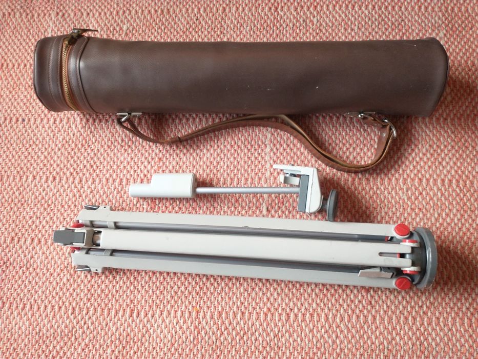 Statyw tripod Schiansky z głowicą Germany Vintage