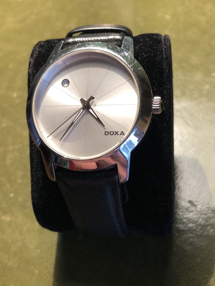 Doxa 356.10, kwarc, bdb stan. Pasek skóra.