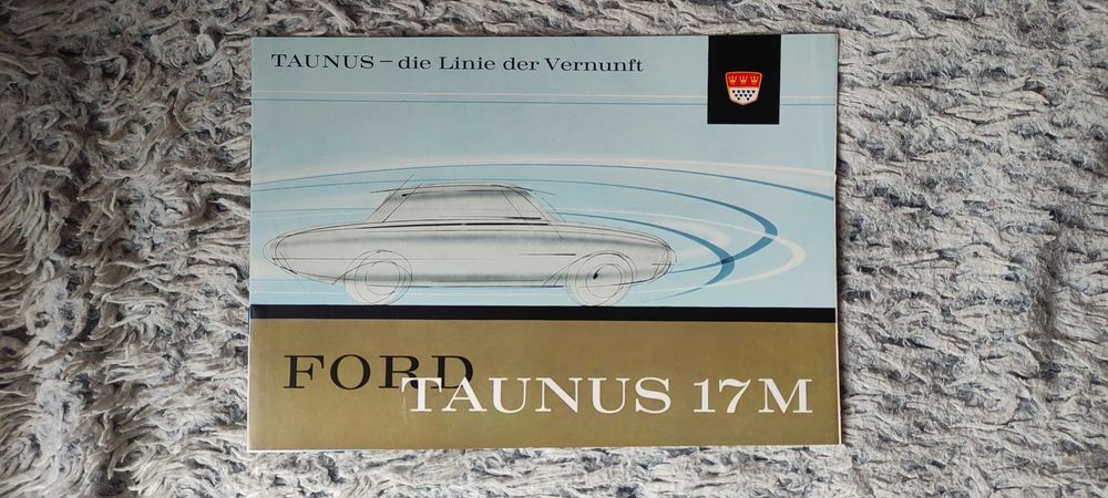 Prospekt Ford Taunus 17 M