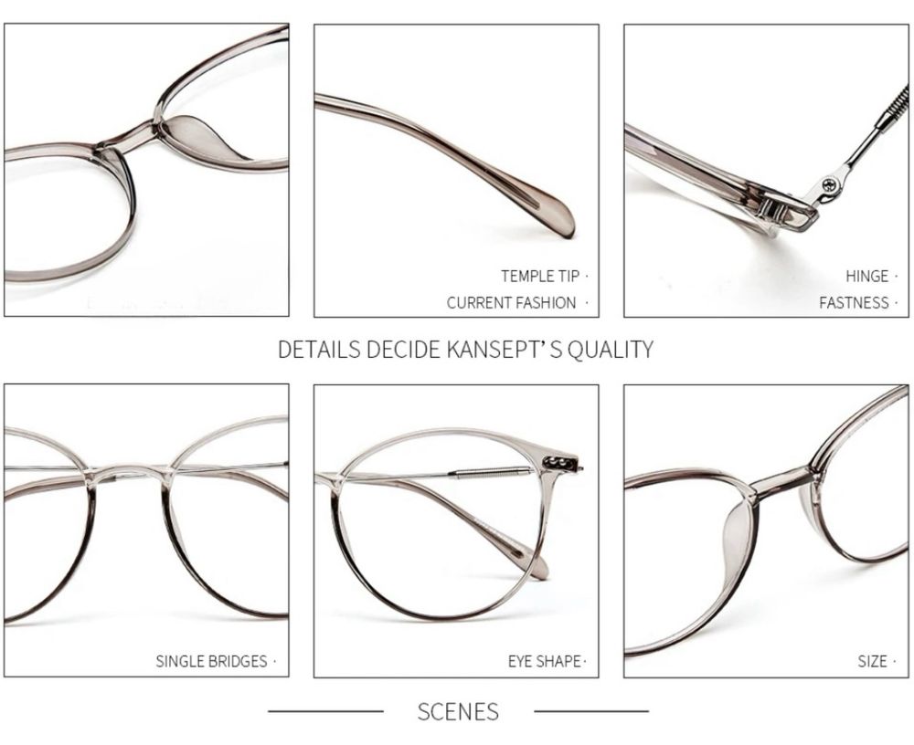 Стильні окуляри для зору с діоптріями +2,5/+250