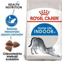 Royal Canin Indoor 27 + Gratis, Home Life Pokarm 400g Kule Koty Domowe