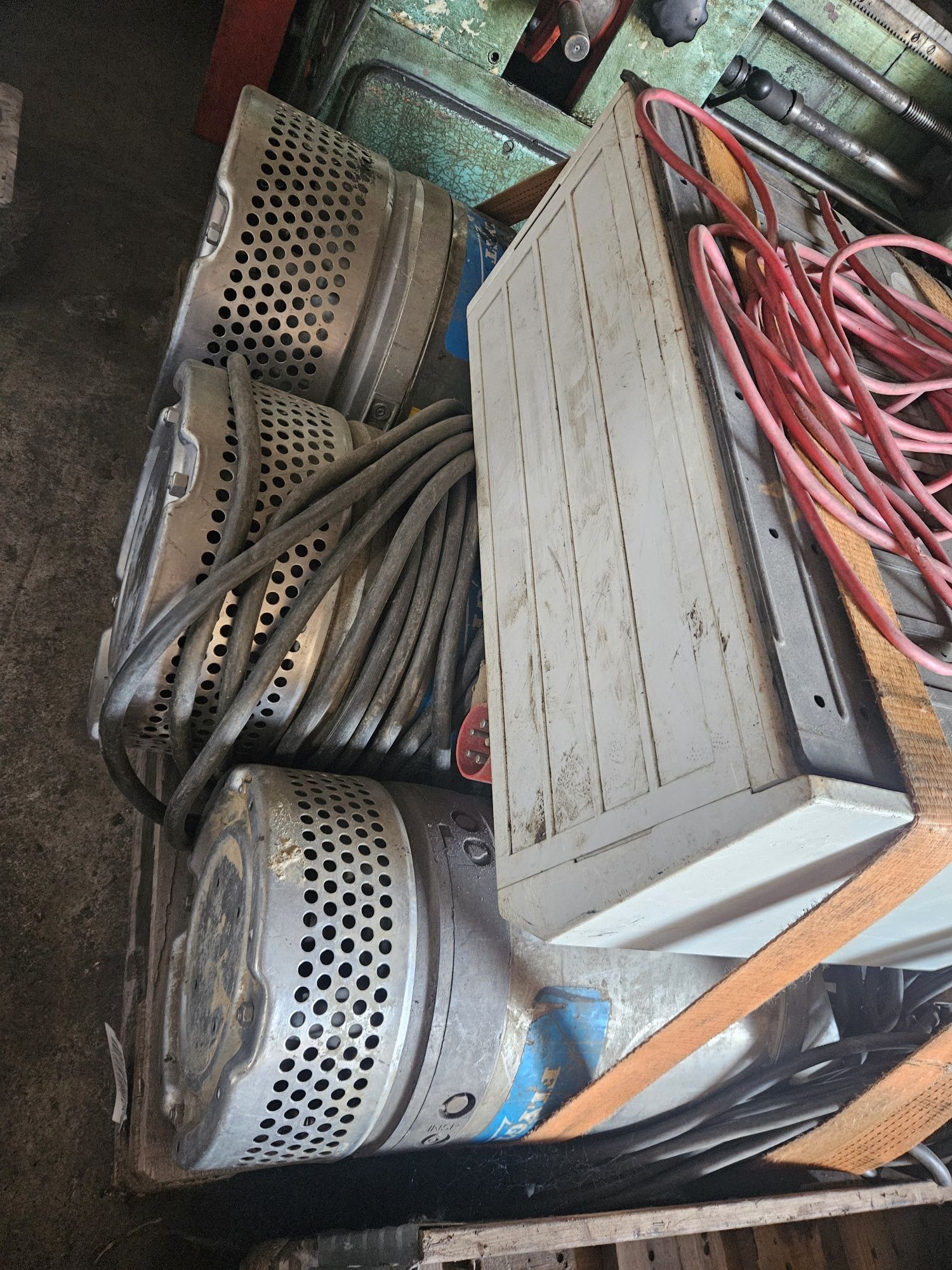 Pompy głębinowe, Zanurzeniowe Flygt 18.5 kw 12.5 kw