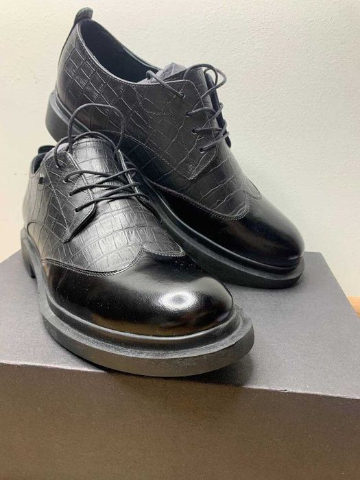 Туфлi чоловiчi. Шкiра. Rage Age, 42 розмiр. 27 см стелька. Стан: Нове