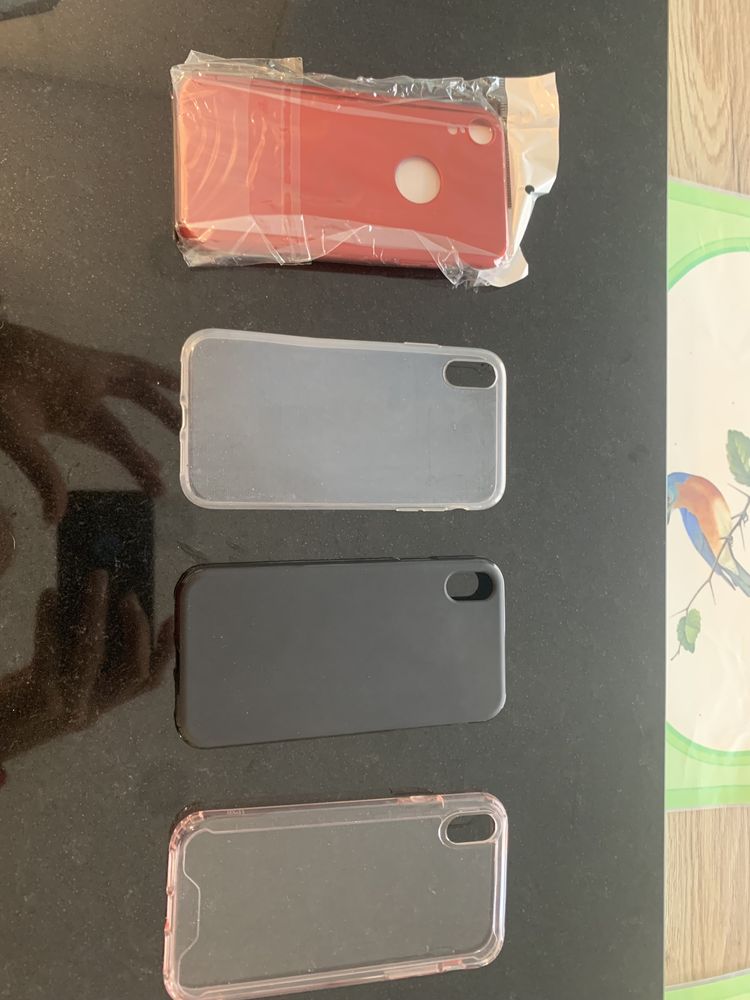 Capas iPhone XR e película de vidro