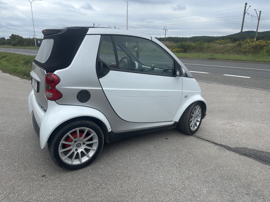 Smart cabrio stan bardzo dobry bez wkladu  alu klina chrom
