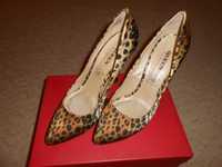Туфли-лодочки леопардовой расцветки