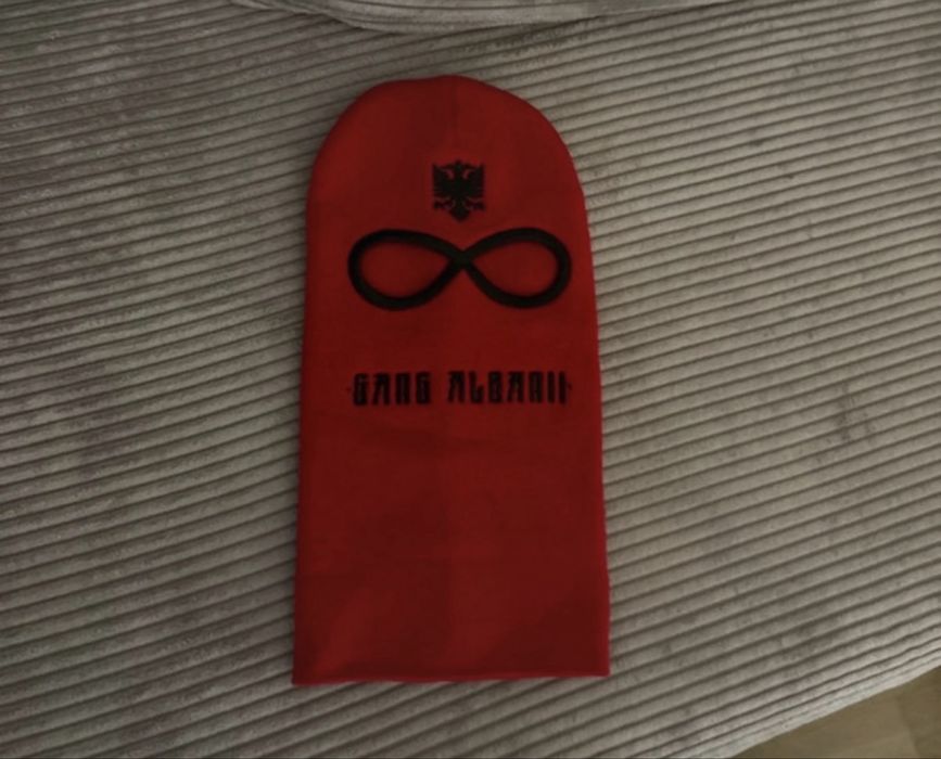 Kominiarka Gang Albanii unikat prezent grail