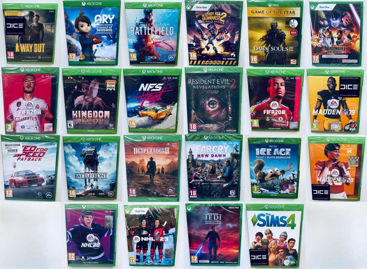 Диски XBOX Series / XBOX One, XBOX Series, XBOX One