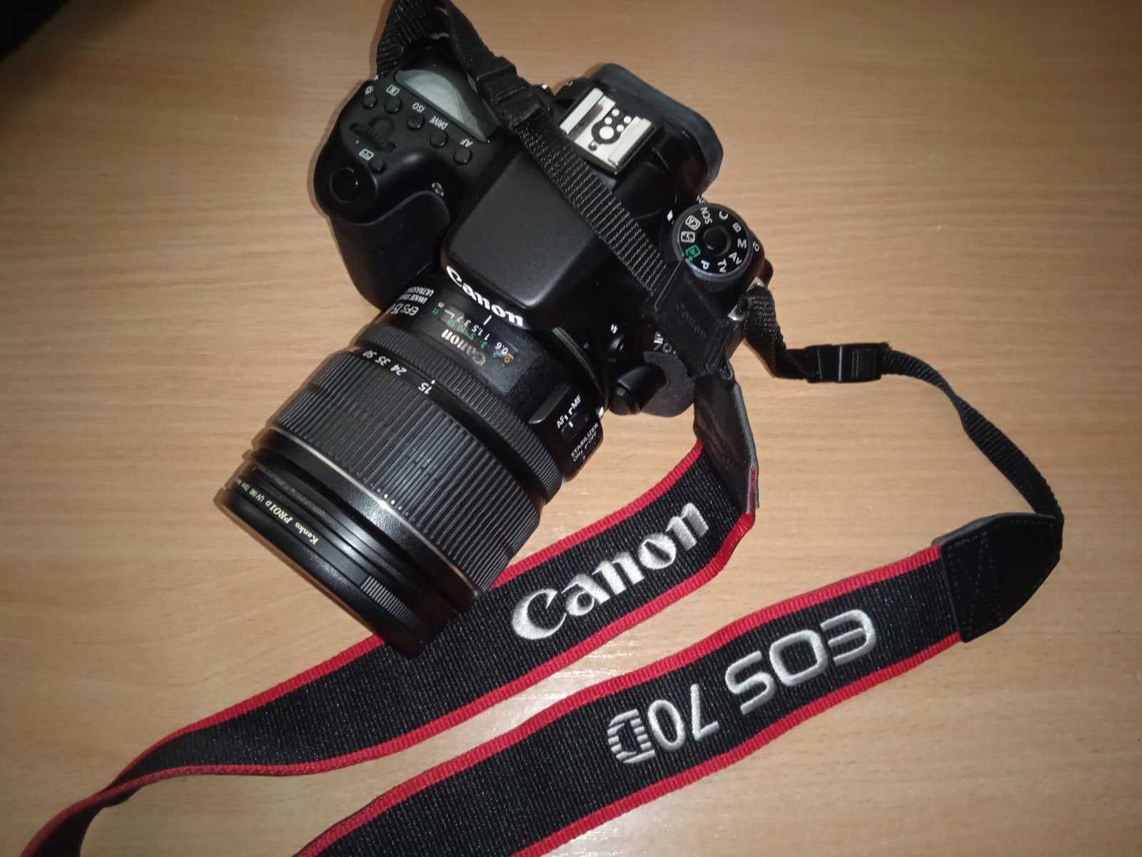 Canon EOS 70D kit 18-55 (фотоапарат цифровий, дзеркальний)