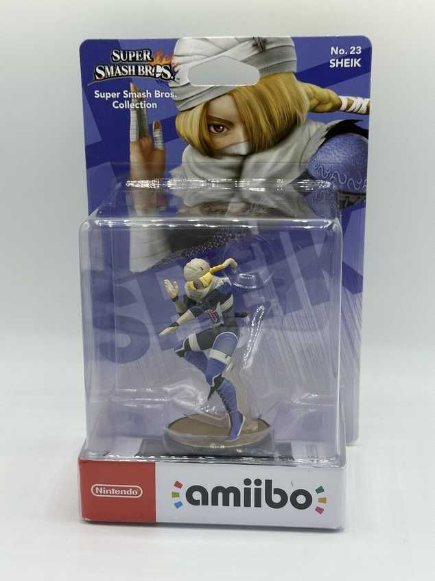 Amiibo Sheik Super Smash Bros - Nintendo - Selado