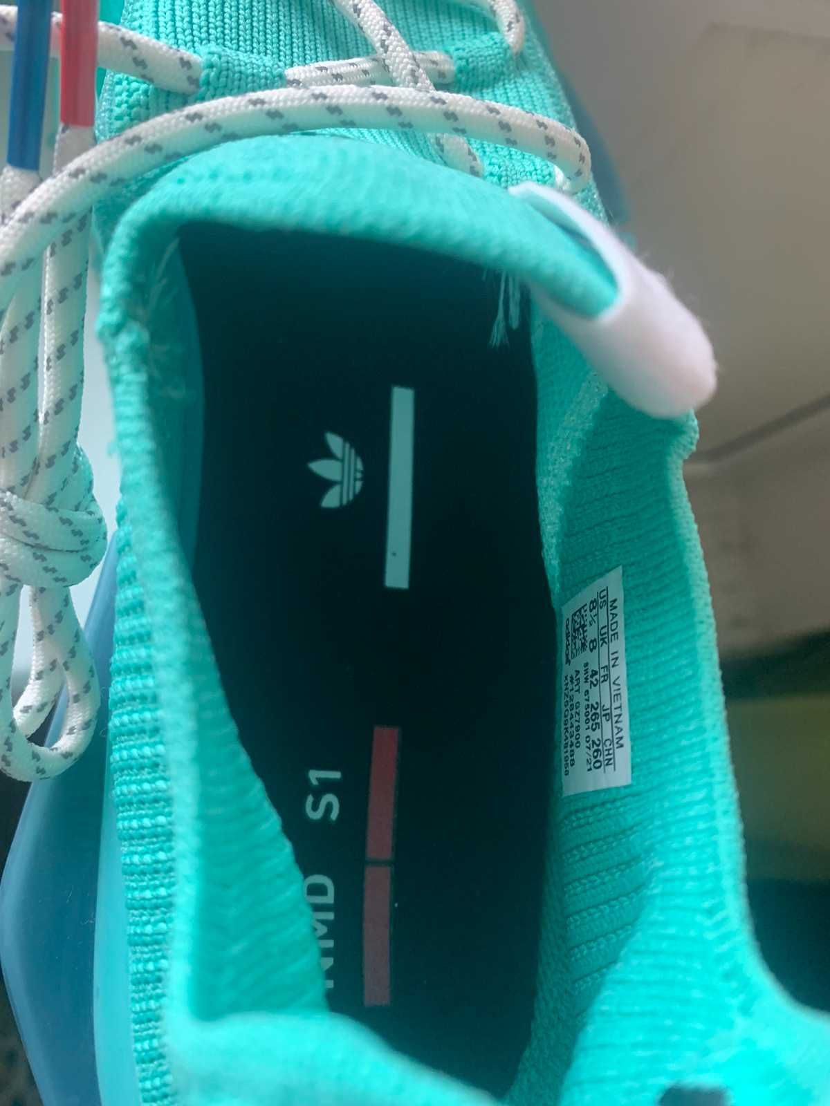 Мужские кроссовки Adidas NMD S1 Edition Mint Green