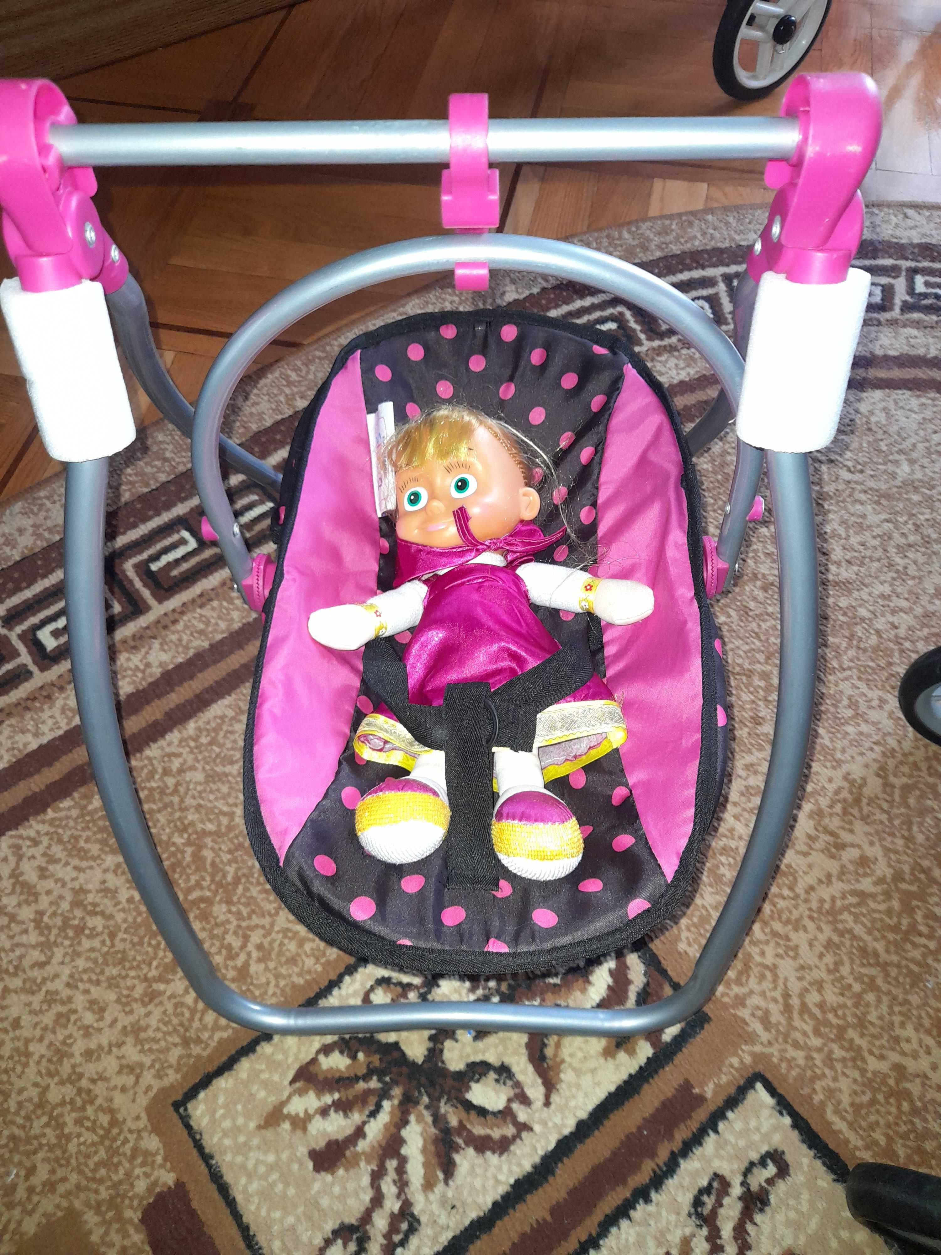 Wózek łóżeczko huśtawka krzesełko dla lalki