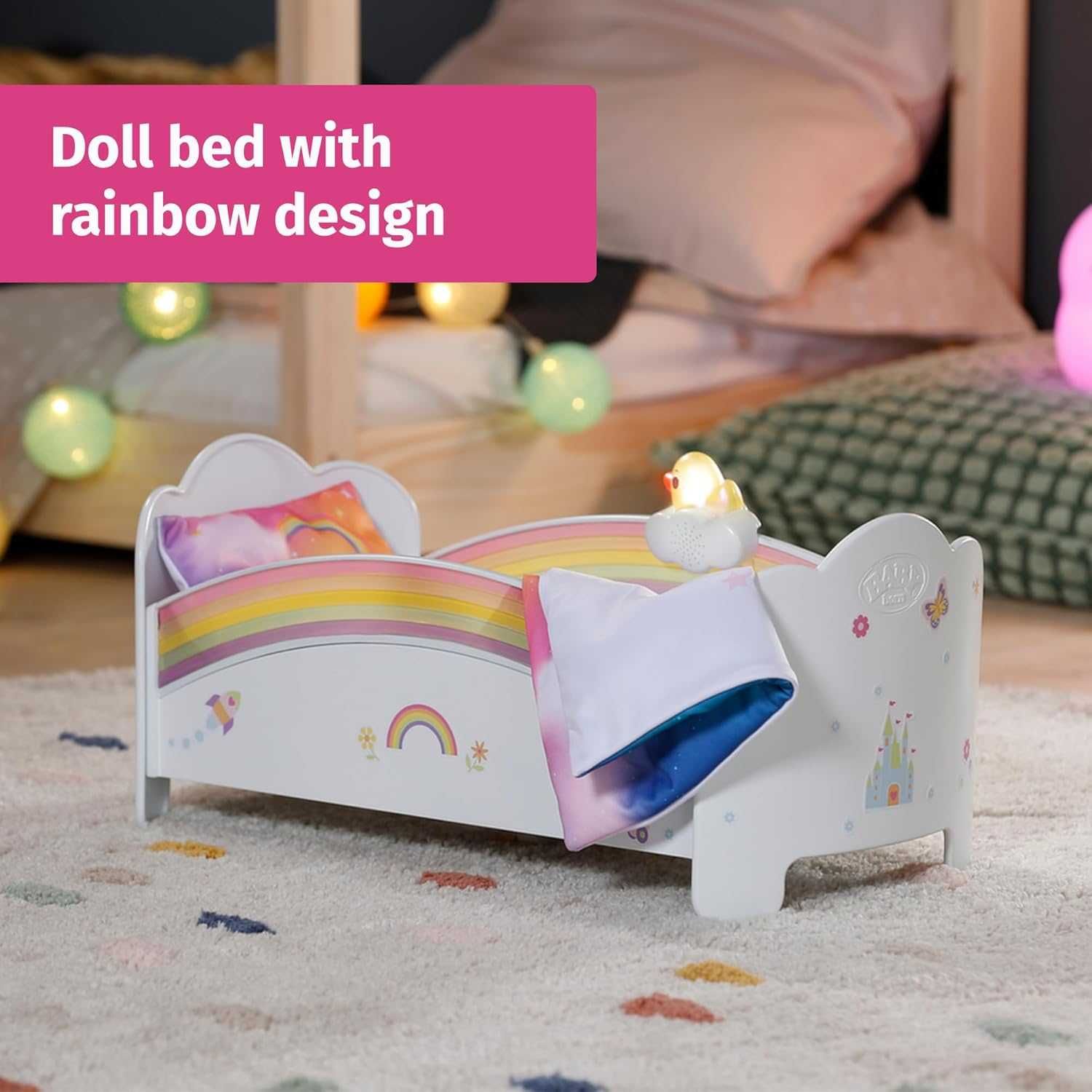 Кроватка Беби Борн Сон на радуге BABY born Zapf Rainbow Bed 835999