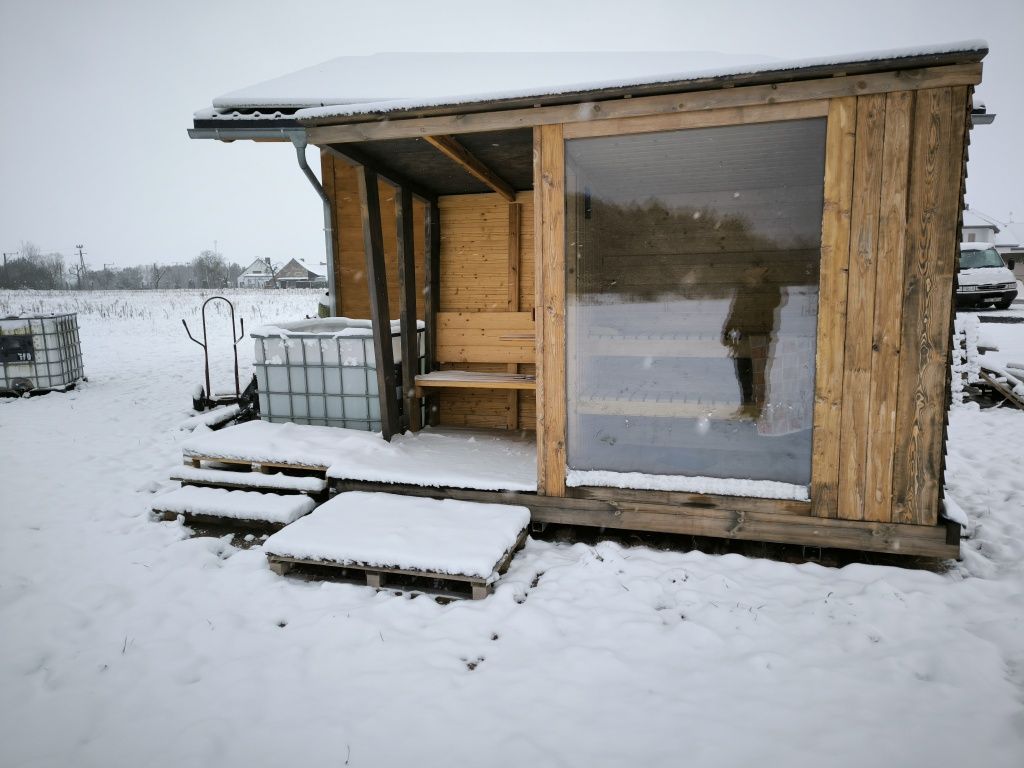 Roczna Sauna na Ramie samonośnej!
