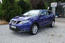 Nissan Qashqai Nawigacja, K.Cofania, Tempomat, Światła LED, Grza.Fotele, Multifunkcja