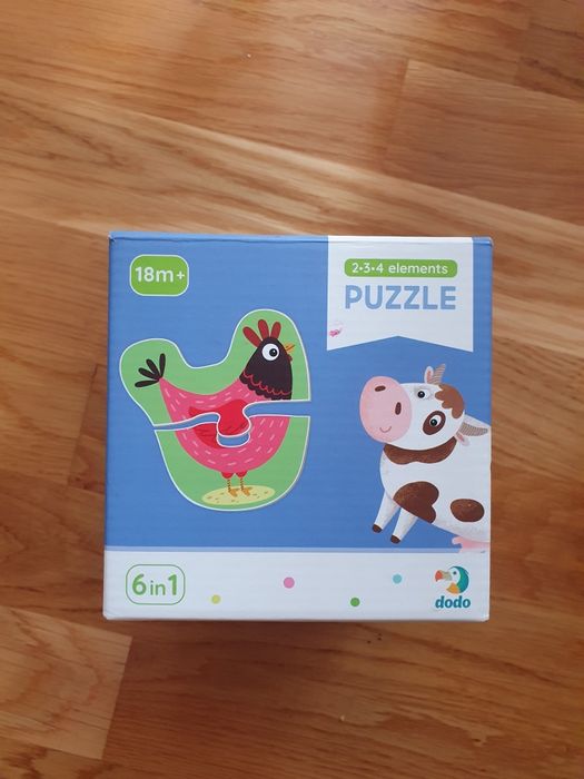 Пазл "Тварини на фермі"