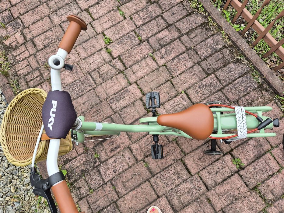 Rower dziecięcy Puky YOUKE Classic 18" retro green