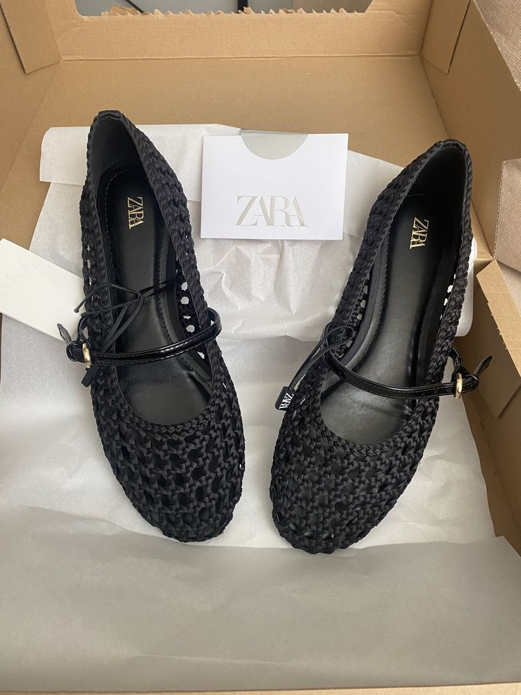 Балетки плетені Zara