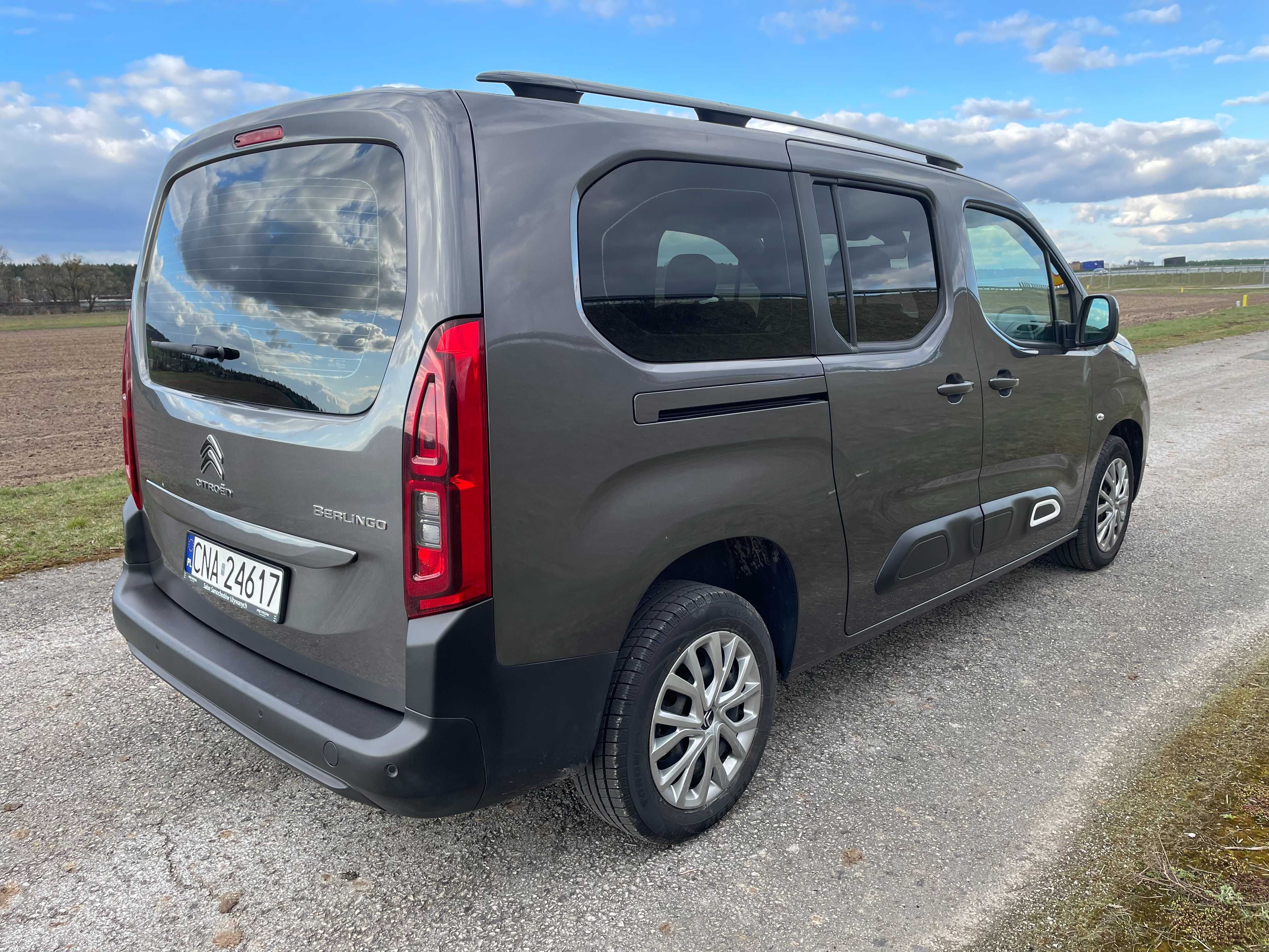 Citroën Berlingo 1.5HDi 130KM 7-os. Max.wersja Salon PL FV 23%