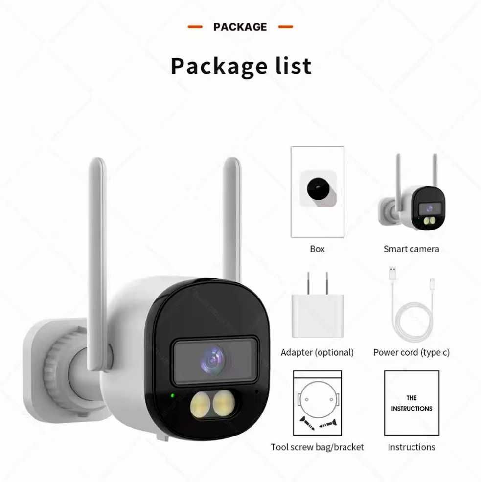 Камера відеонагляду 4Mp Wi-fi Tuya SmartLife