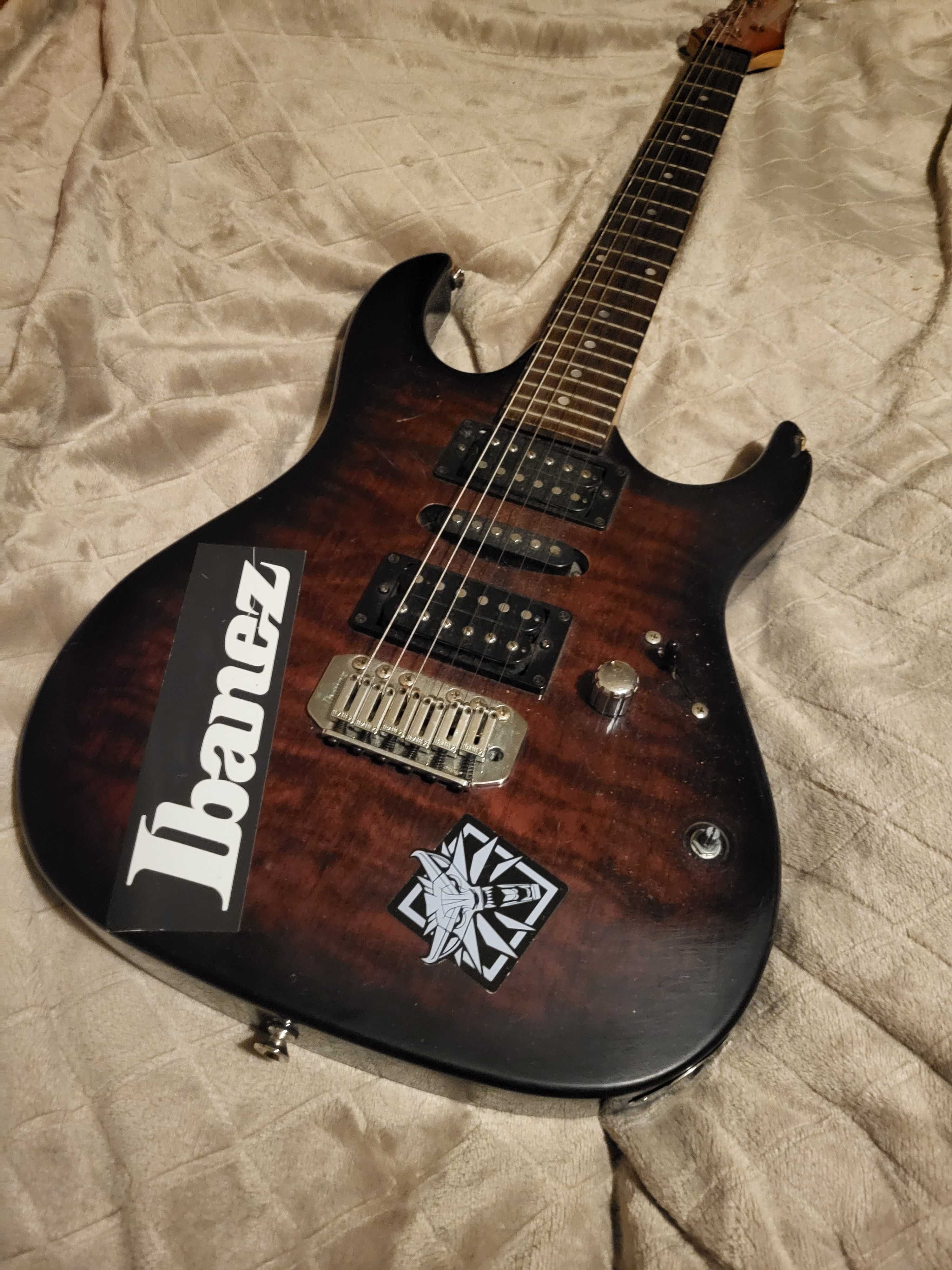 Gitara elektryczna Ibanez + nowe struny gratis