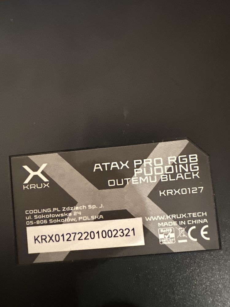 Klawiatura mechaniczna KRUX ATAX PRO OUTEMU BLACK