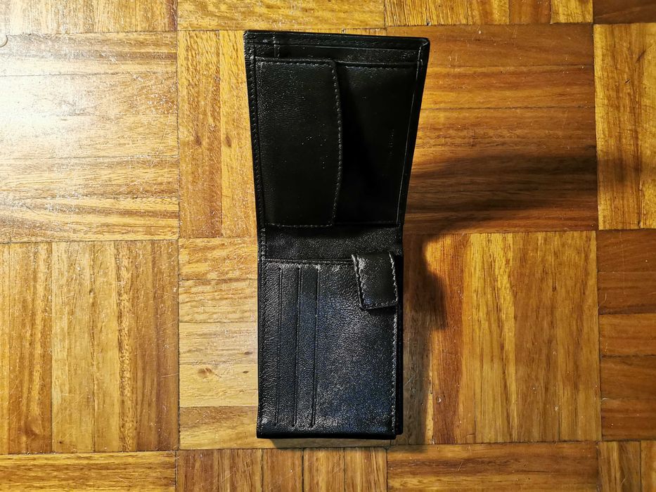 Carteira - Cabedal Preto