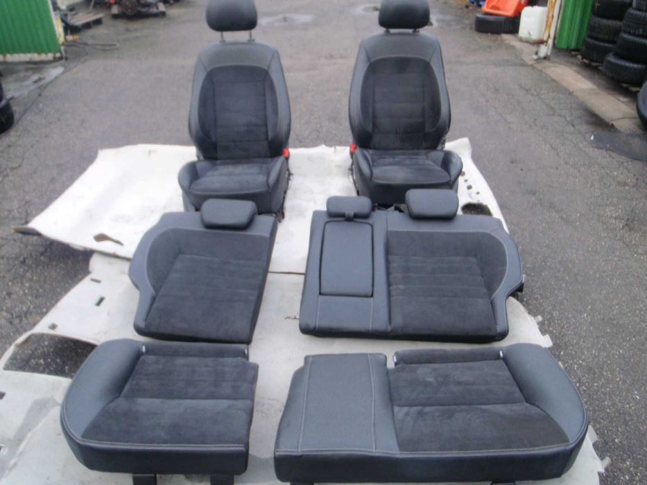 Ford Mondeo mk4 fotele Alcantra podgrzewane