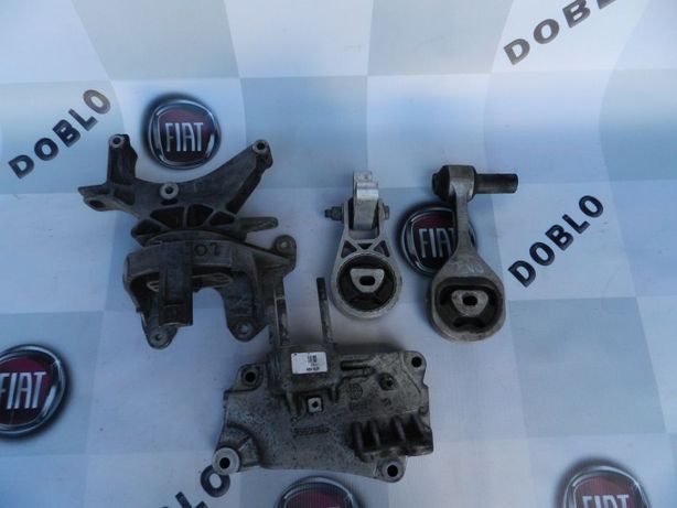 Подушка двигателя кронштейн КПП 1.3 1.4 1.6 1.9 Fiat Doblo Добло Combo