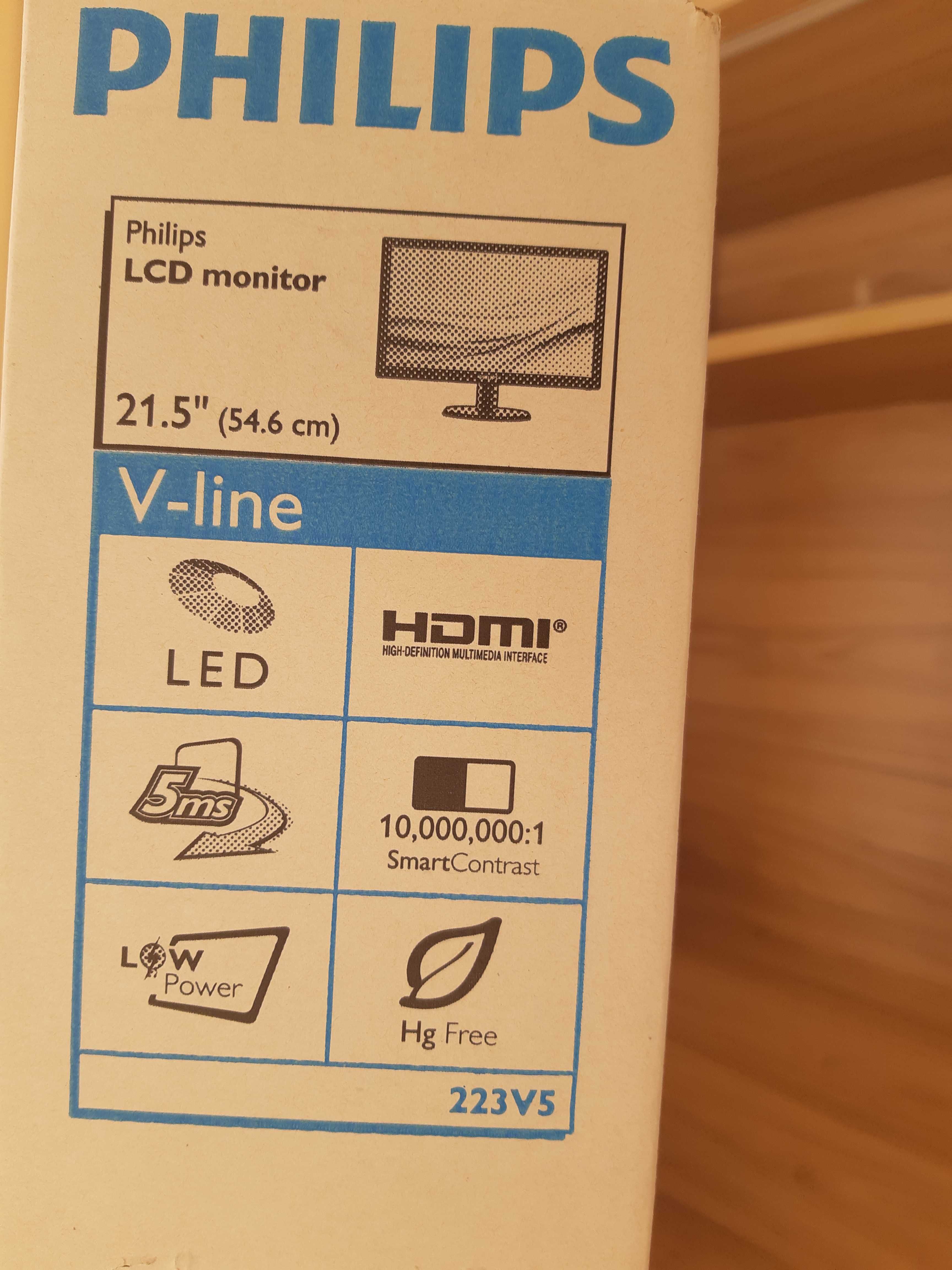 Monitor Philips 21,5 V-line