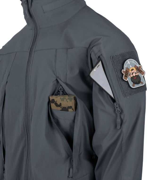 Kurtka Softshell Helikon BLIZZARD® - StormStretch® - Shadow Grey r.S