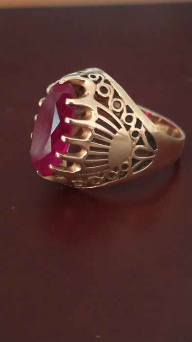 Золотое кольцо "Азалия"