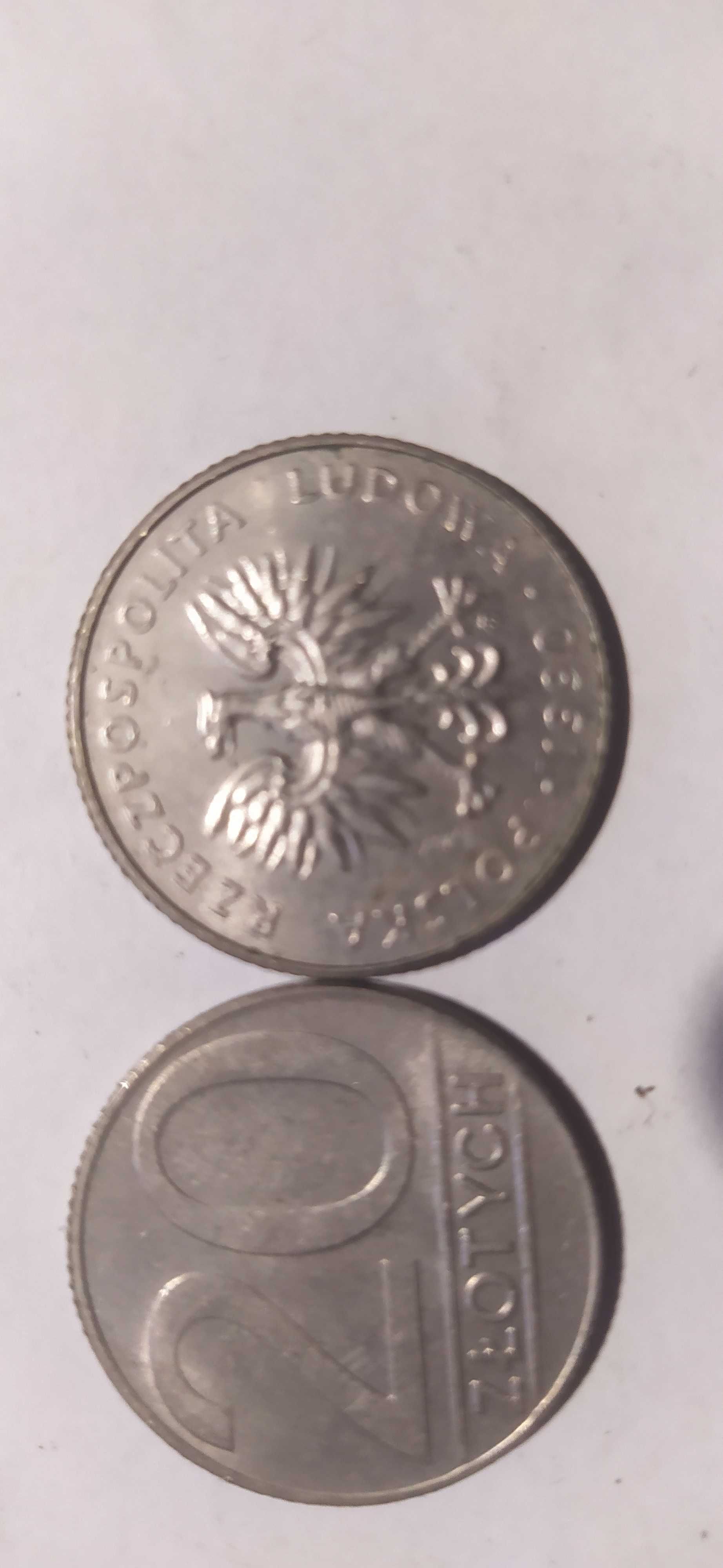Moneta 20 zł lata 89-90