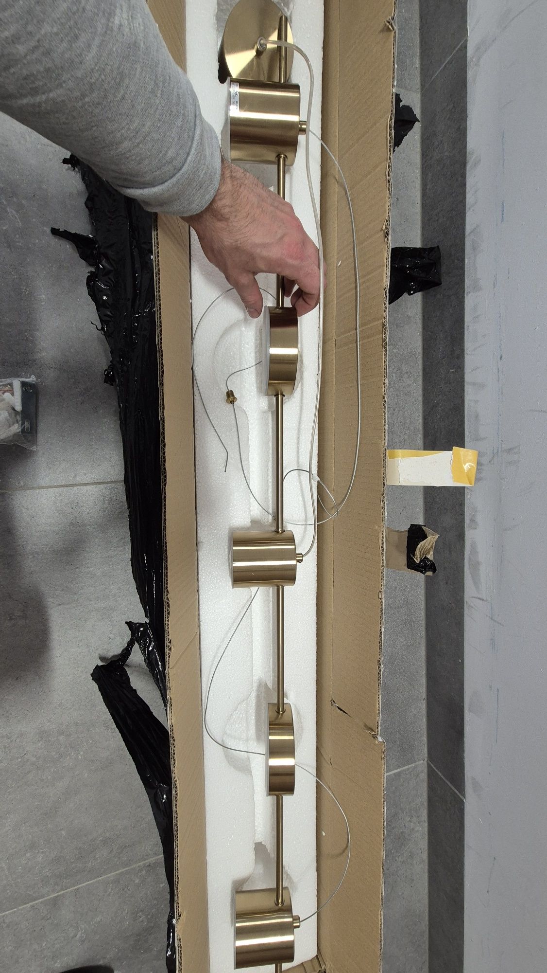 Lampa wisząca Remdal LED 3000K 130cm