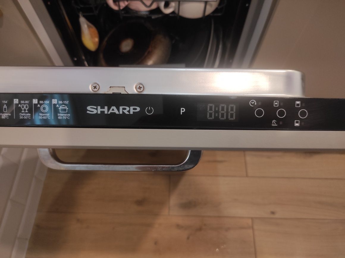 Zmywarka Sharp do zabudowy 45 cm Super cena Okazja bez frontu