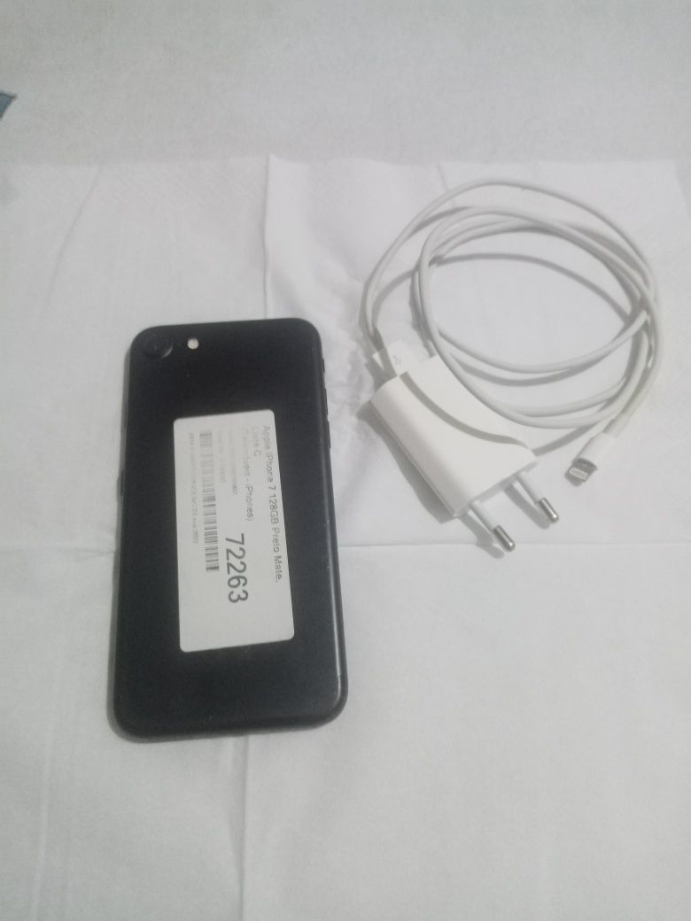 IPhone 7, 128GB preto mate