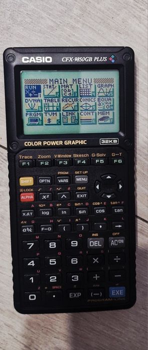 Kalkulator graficzny, naukowy Casio CFX-9850GB plus
