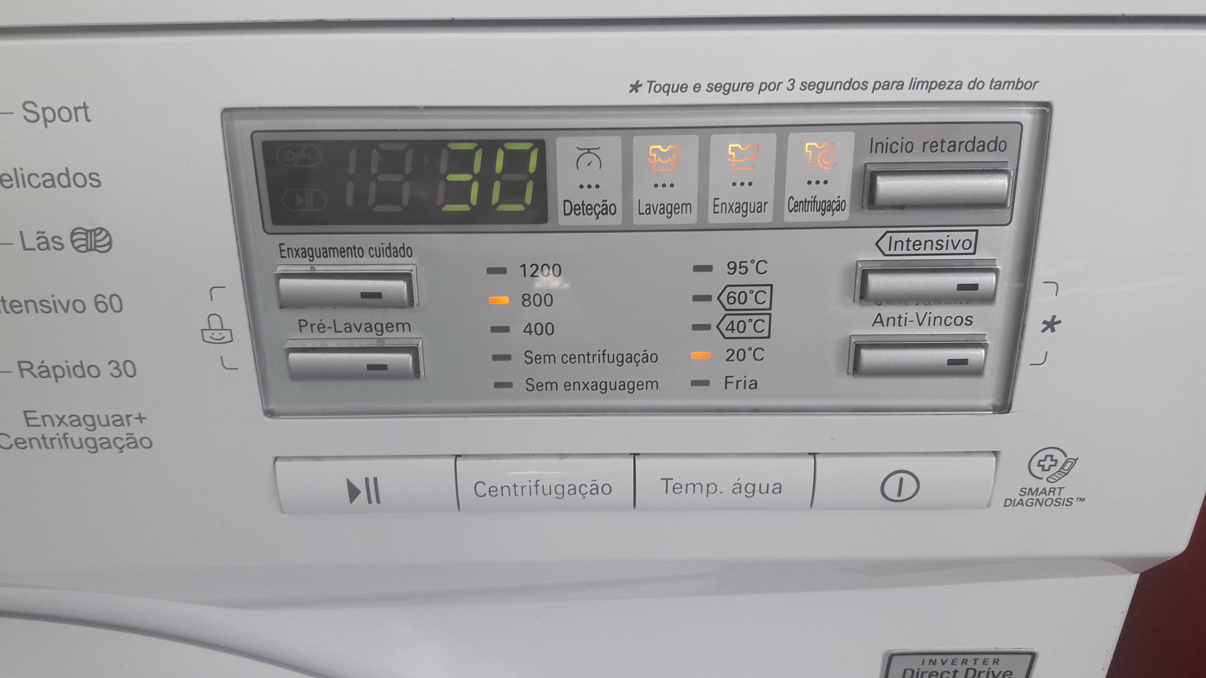 Exelente maquina lavar roupa LG 8K 1200 rot