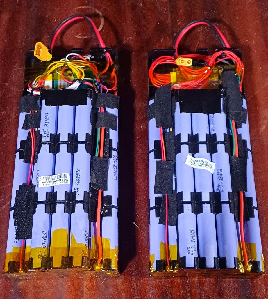 2 baterias 36v lithium