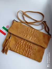 Продам сумочку , натуральная кожа,Италия новая