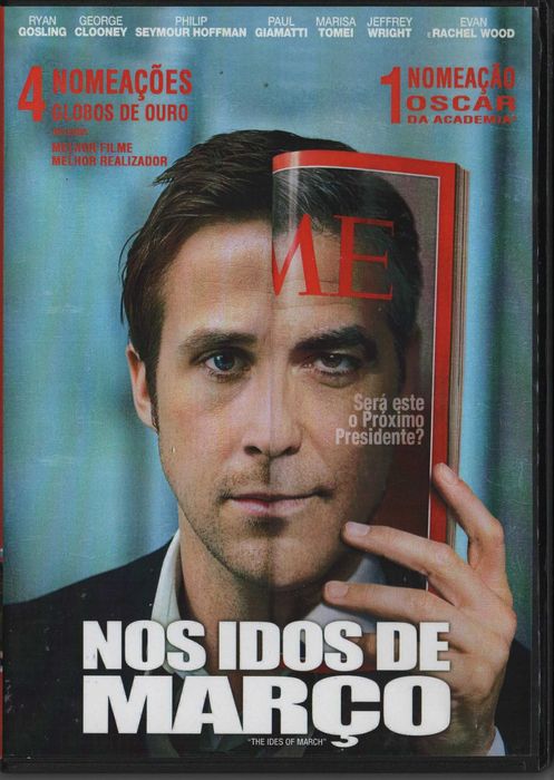 Dvd Nos Idos de Março - suspense - Ryan Gosling/George Clooney -extras