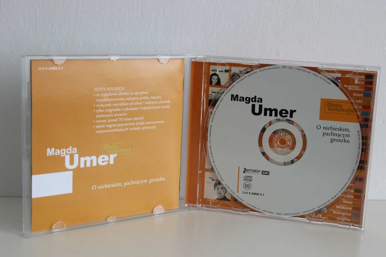 Magda Umer Złota kolekcja O niebieskim, pachnącym groszku 1 wydanie CD