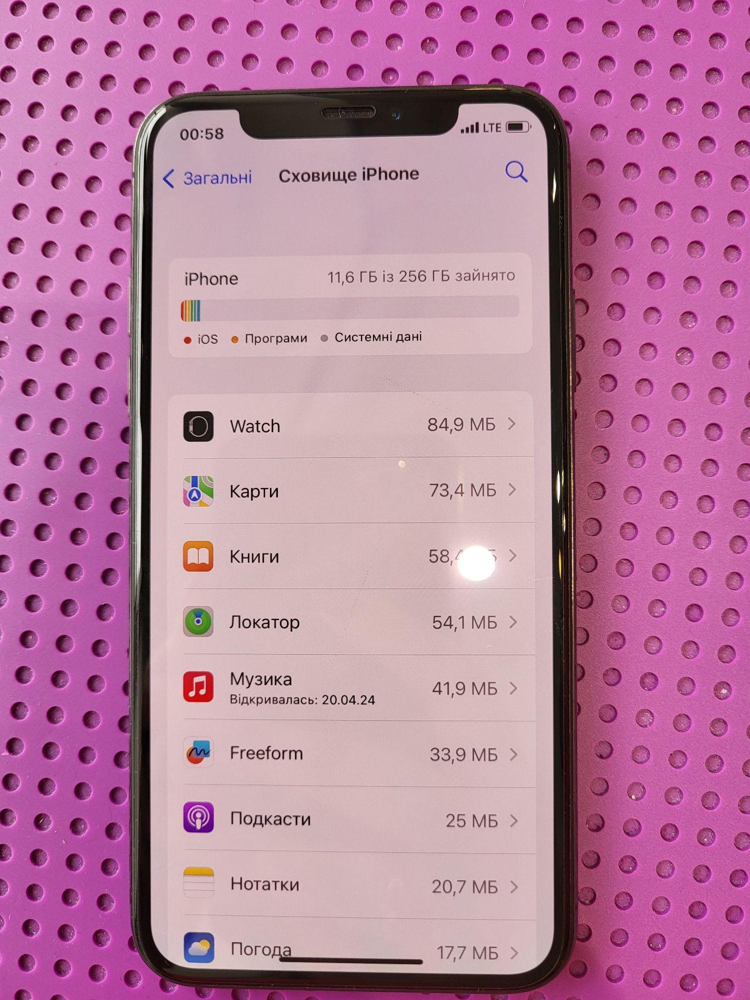 Продам iPhone X 256 Гб